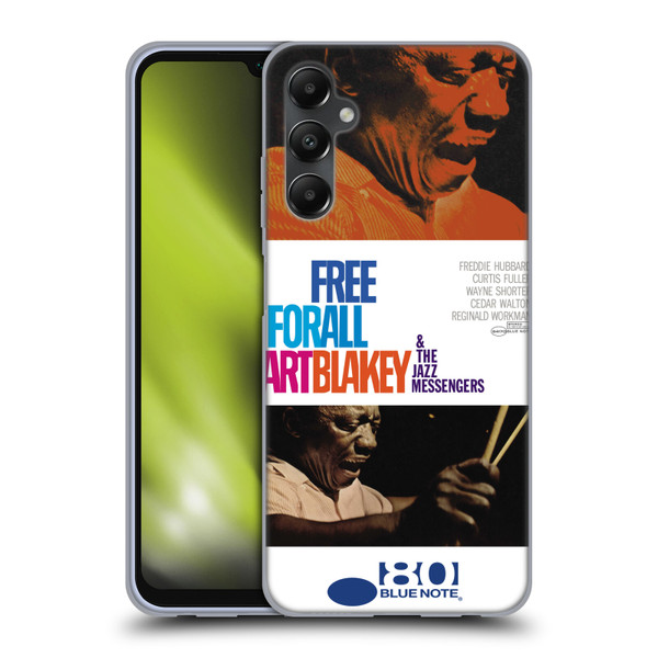 Blue Note Records Albums Art Blakey Free For All Soft Gel Case for Samsung Galaxy A05s