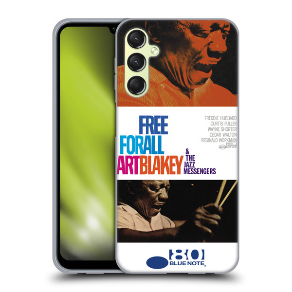 Blue Note Records Albums Art Blakey Free For All Soft Gel Case for Samsung Galaxy A24 4G / Galaxy M34 5G