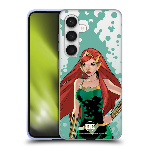 DC Women Core Compositions Mera Soft Gel Case for Samsung Galaxy S24 5G