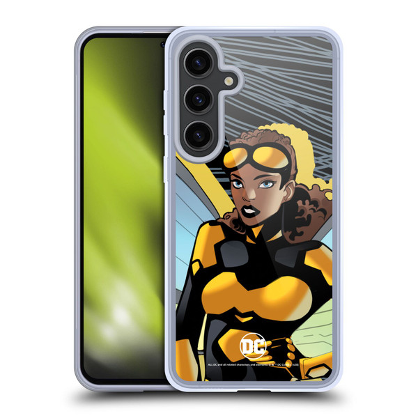 DC Women Core Compositions Bumblebee Soft Gel Case for Samsung Galaxy S24+ 5G