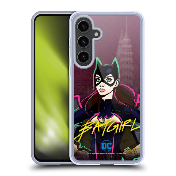 DC Women Core Compositions Batgirl Soft Gel Case for Samsung Galaxy S24+ 5G