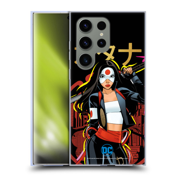 DC Women Core Compositions Katana Soft Gel Case for Samsung Galaxy S24 Ultra 5G