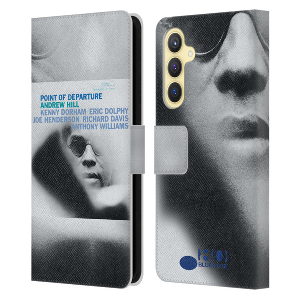 Blue Note Records Albums Andew Hill Point Of Departure Leather Book Wallet Case Cover For Samsung Galaxy S23 FE 5G