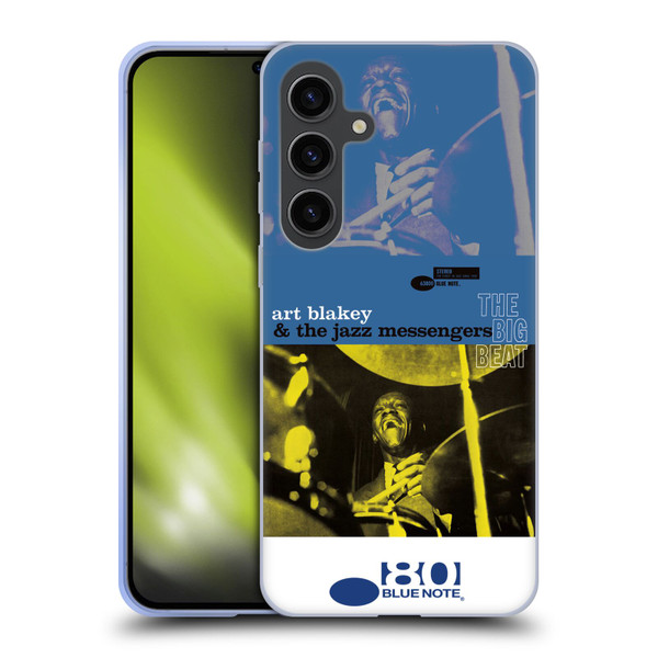 Blue Note Records Albums Art Blakey The Big Beat Soft Gel Case for Samsung Galaxy S24+ 5G