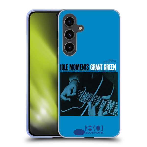 Blue Note Records Albums Grant Green Idle Moments Soft Gel Case for Samsung Galaxy S24+ 5G