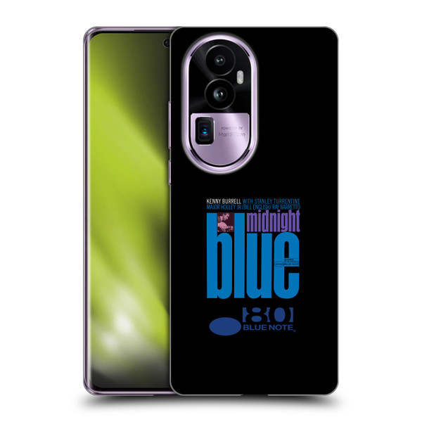 Blue Note Records Albums 2 Kenny Burell Midnight Blue Soft Gel Case for OPPO Reno10 Pro+