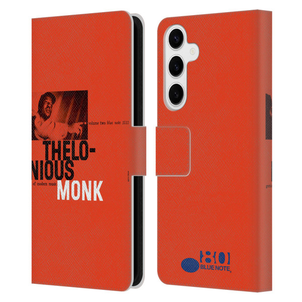 Blue Note Records Albums 2 Thelonious Monk Leather Book Wallet Case Cover For Samsung Galaxy S24+ 5G
