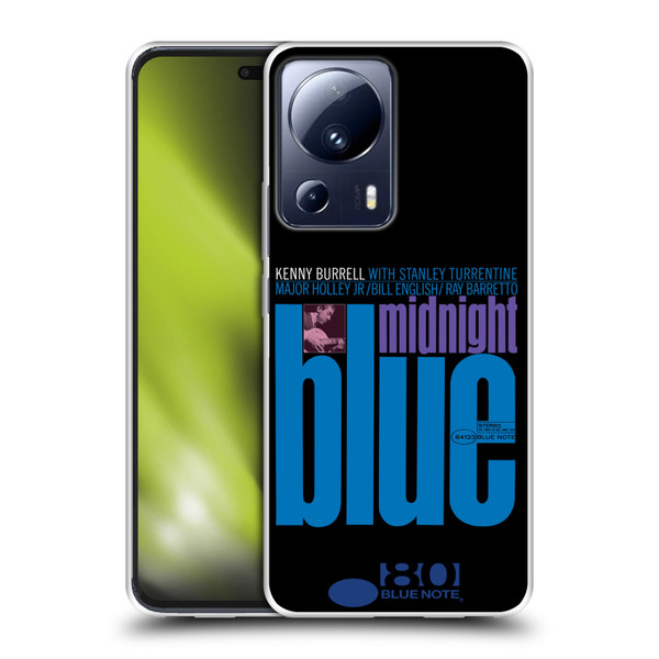 Blue Note Records Albums 2 Kenny Burell Midnight Blue Soft Gel Case for Xiaomi 13 Lite 5G