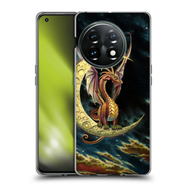 Myles Pinkney Mythical Moon Dragon Soft Gel Case for OnePlus 11 5G