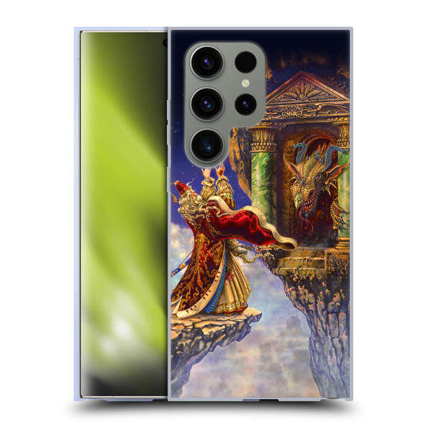 Myles Pinkney Mythical Dragon's Eye Soft Gel Case for Samsung Galaxy S24 Ultra 5G
