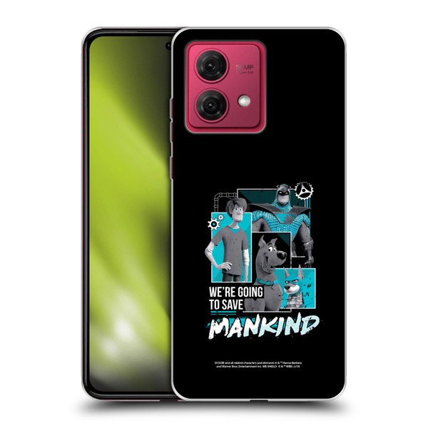Scoob! Scooby-Doo Movie Graphics Save Mankind Soft Gel Case for Motorola Moto G84 5G