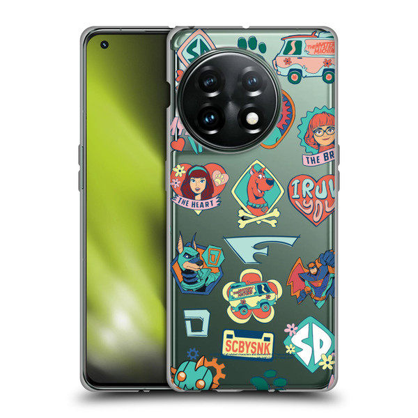 Scoob! Scooby-Doo Movie Graphics Retro Icons Soft Gel Case for OnePlus 11 5G