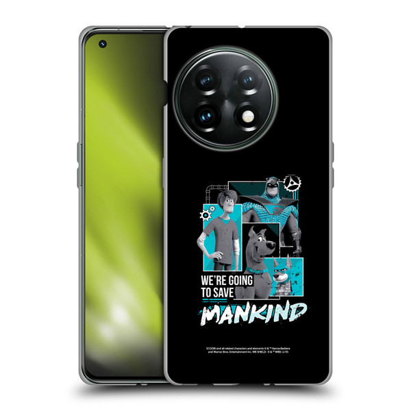 Scoob! Scooby-Doo Movie Graphics Save Mankind Soft Gel Case for OnePlus 11 5G