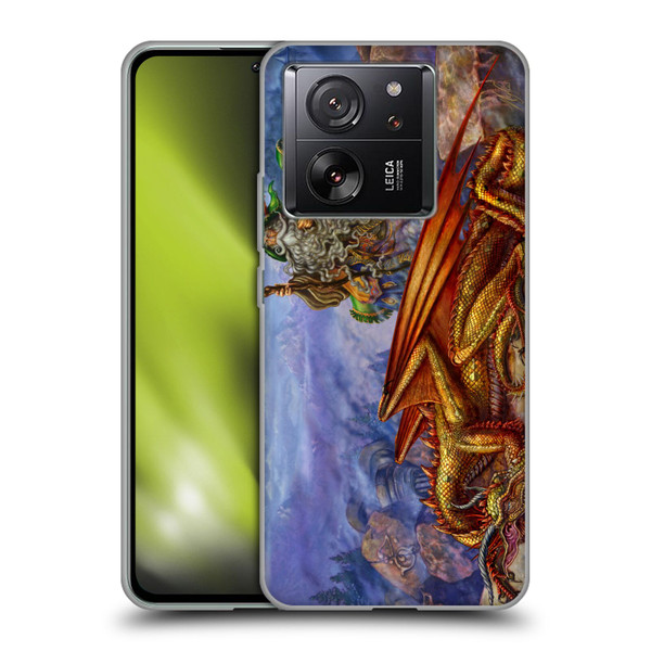 Myles Pinkney Mythical Dragonlands Soft Gel Case for Xiaomi 13T 5G / 13T Pro 5G