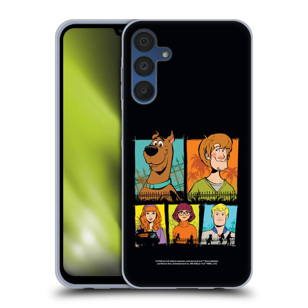 Scoob! Scooby-Doo Movie Graphics Mystery Inc. Gang Soft Gel Case for Samsung Galaxy A15
