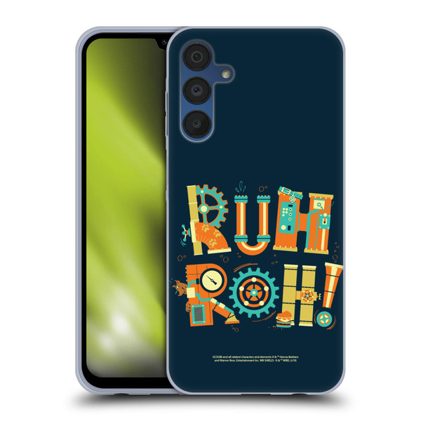 Scoob! Scooby-Doo Movie Graphics Ruh Boh Soft Gel Case for Samsung Galaxy A15