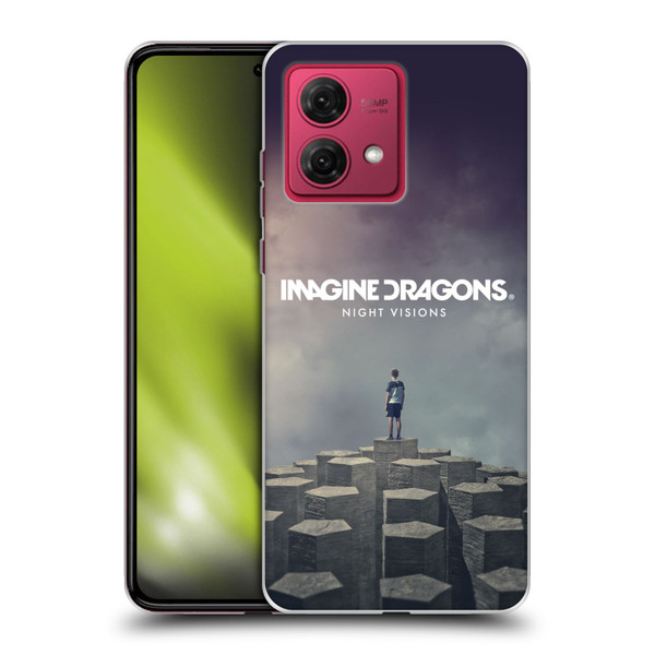 Imagine Dragons Key Art Night Visions Album Cover Soft Gel Case for Motorola Moto G84 5G