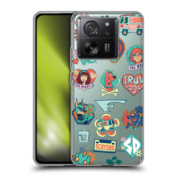 Scoob! Scooby-Doo Movie Graphics Retro Icons Soft Gel Case for Xiaomi 13T 5G / 13T Pro 5G