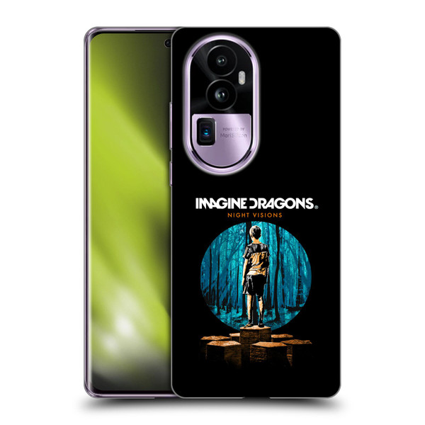 Imagine Dragons Key Art Night Visions Painted Soft Gel Case for OPPO Reno10 Pro+