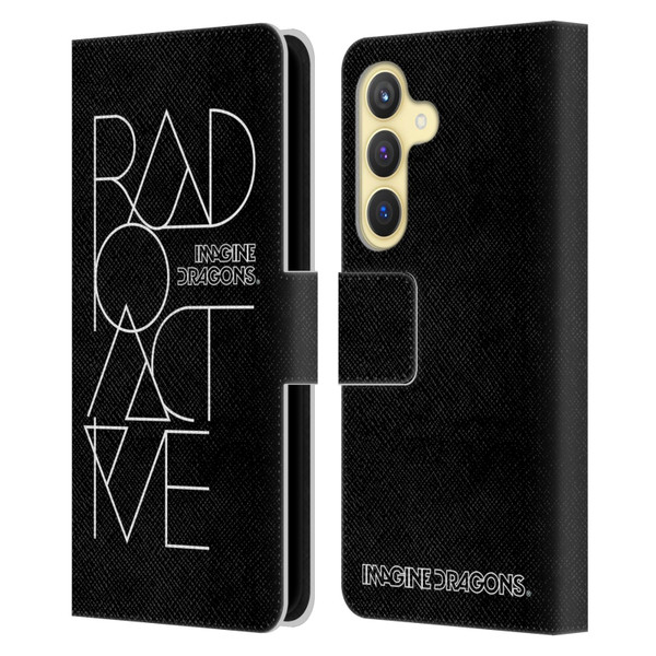 Imagine Dragons Key Art Radioactive Leather Book Wallet Case Cover For Samsung Galaxy S24 5G