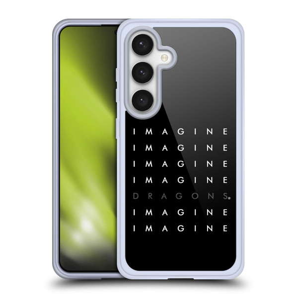 Imagine Dragons Key Art Logo Repeat Soft Gel Case for Samsung Galaxy S24 5G