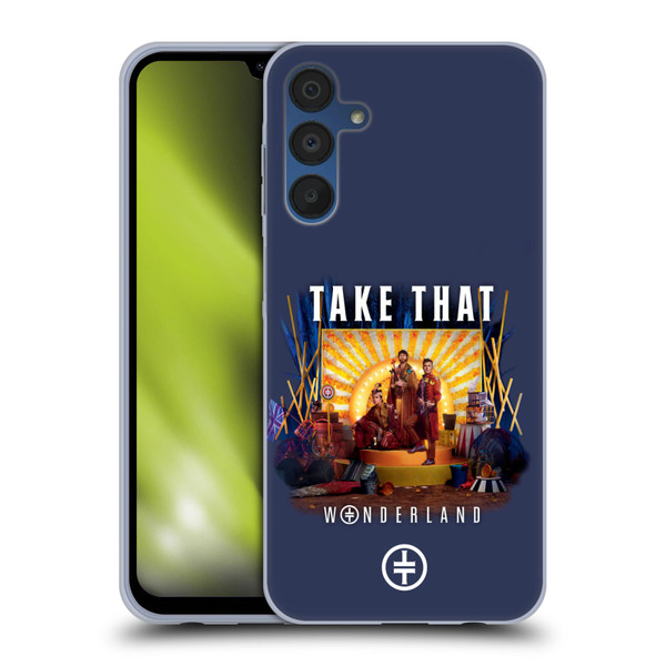 Take That Wonderland Album Cover Soft Gel Case for Samsung Galaxy A15