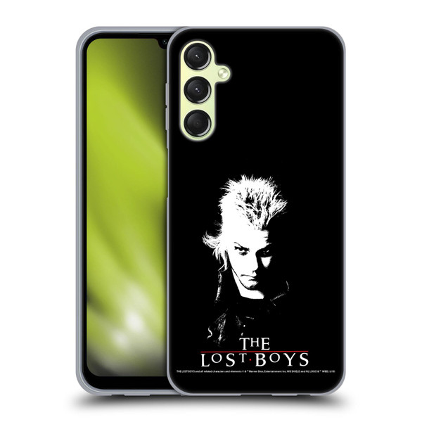 The Lost Boys Characters David Black And White Soft Gel Case for Samsung Galaxy A24 4G / Galaxy M34 5G