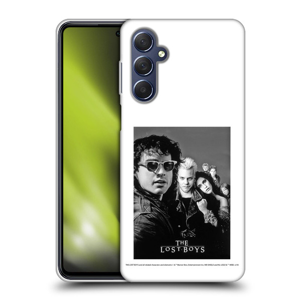 The Lost Boys Characters Poster Black And White Soft Gel Case for Samsung Galaxy M54 5G