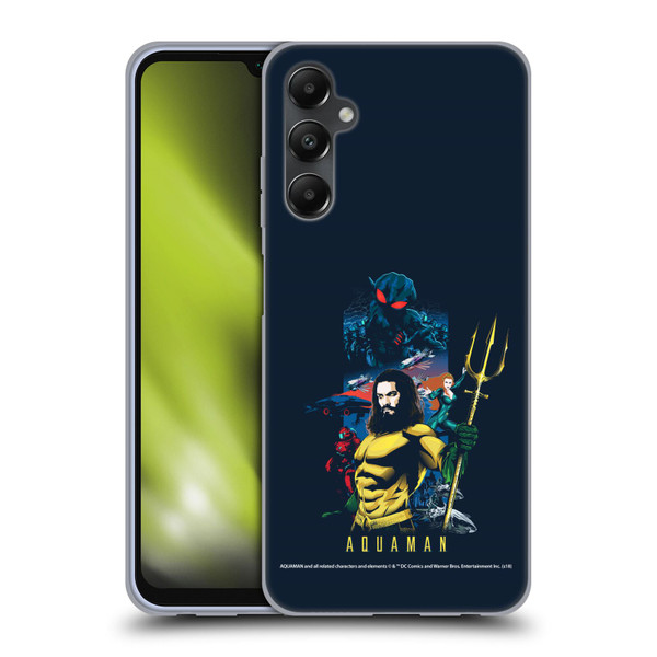 Aquaman Movie Graphics Poster Soft Gel Case for Samsung Galaxy A05s