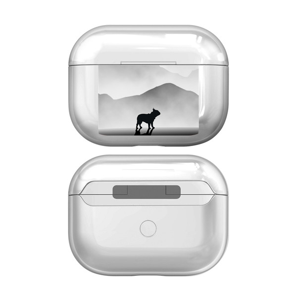 Klaudia Senator French Bulldog Free Clear Hard Crystal Cover Case for Apple AirPods Pro 2 Charging Case