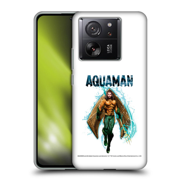 Aquaman Movie Graphics Trident of Atlan 2 Soft Gel Case for Xiaomi 13T 5G / 13T Pro 5G