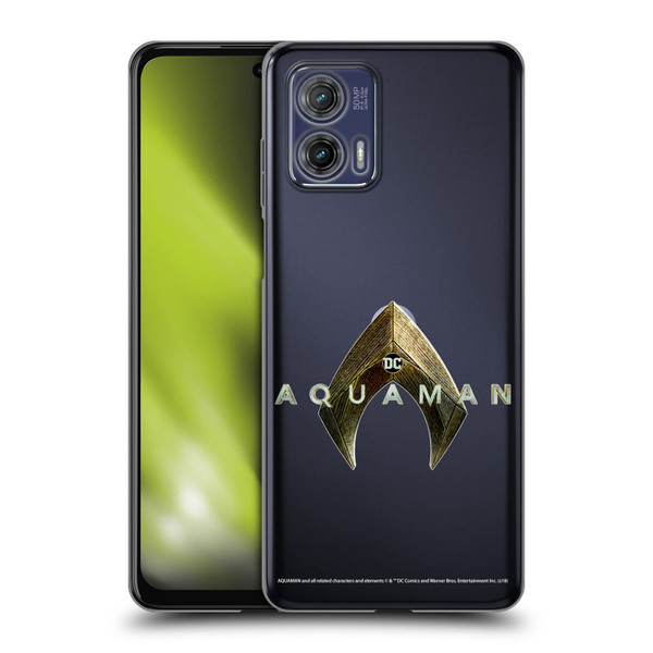 Aquaman Movie Logo Main Soft Gel Case for Motorola Moto G73 5G