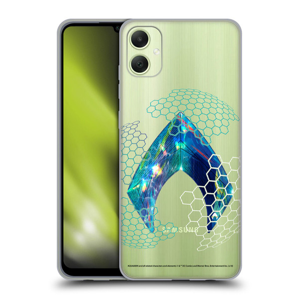 Aquaman Movie Logo Holographic Print Soft Gel Case for Samsung Galaxy A05