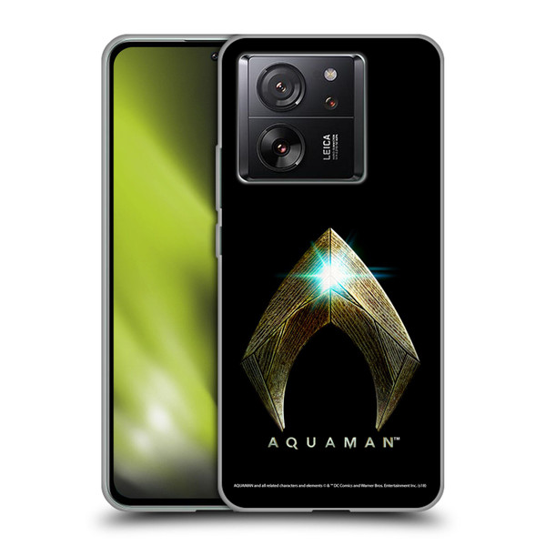 Aquaman Movie Logo Main Black Soft Gel Case for Xiaomi 13T 5G / 13T Pro 5G