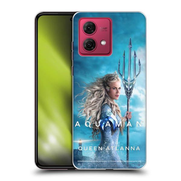 Aquaman Movie Posters Queen Atlanna Soft Gel Case for Motorola Moto G84 5G