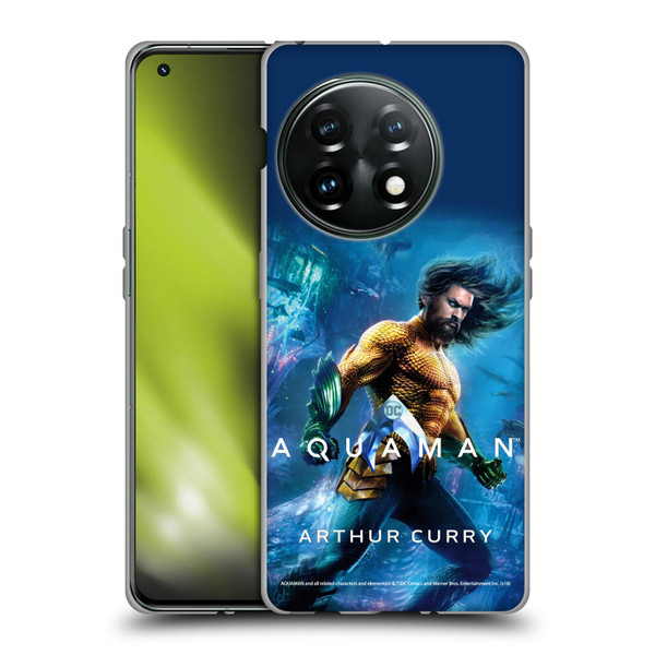 Aquaman Movie Posters Arthur Curry Soft Gel Case for OnePlus 11 5G