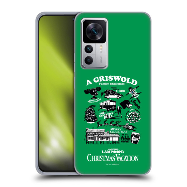 National Lampoon's Christmas Vacation Graphics Griswold Family Soft Gel Case for Xiaomi 12T 5G / 12T Pro 5G / Redmi K50 Ultra 5G