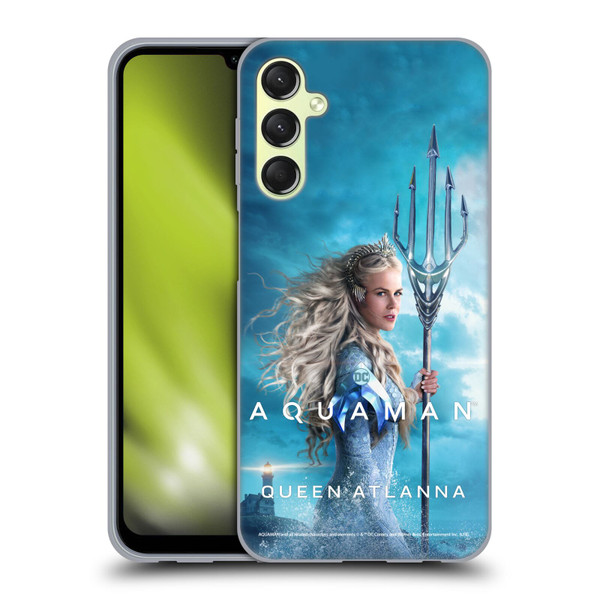 Aquaman Movie Posters Queen Atlanna Soft Gel Case for Samsung Galaxy A24 4G / Galaxy M34 5G