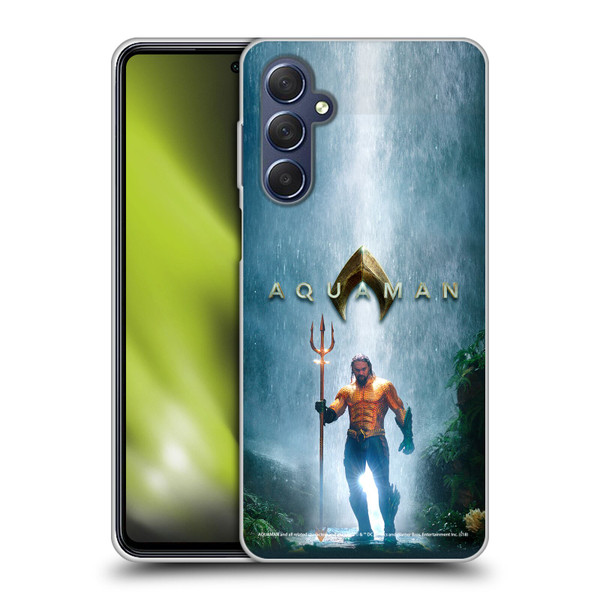 Aquaman Movie Posters Classic Costume Soft Gel Case for Samsung Galaxy M54 5G