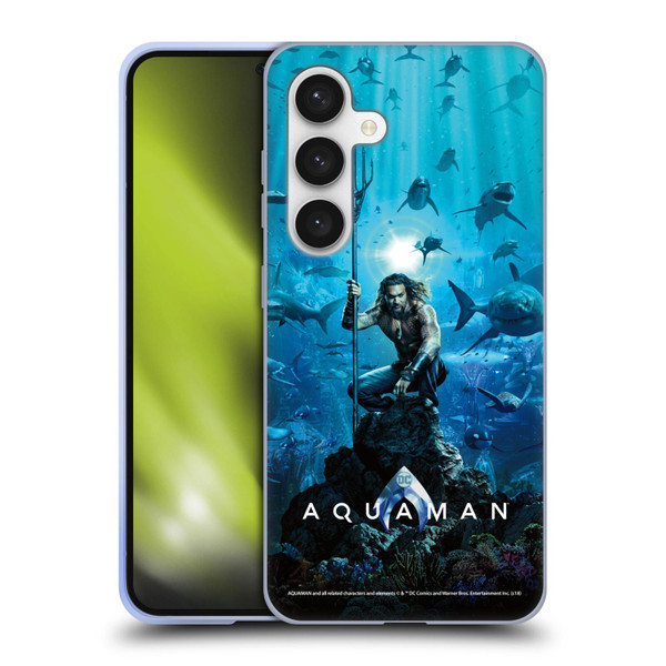 Aquaman Movie Posters Marine Telepathy Soft Gel Case for Samsung Galaxy S24 5G