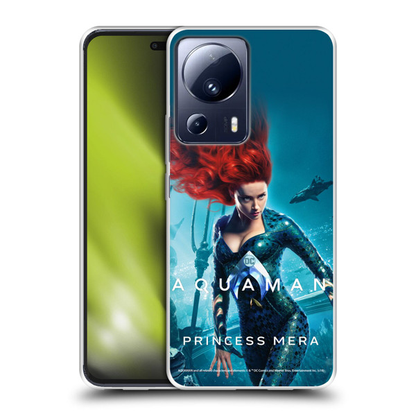 Aquaman Movie Posters Princess Mera Soft Gel Case for Xiaomi 13 Lite 5G