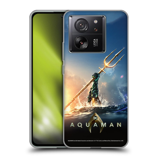 Aquaman Movie Posters Trident of Atlan Soft Gel Case for Xiaomi 13T 5G / 13T Pro 5G