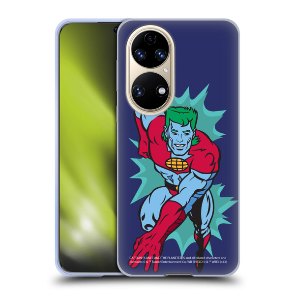 Captain Planet And The Planeteers Graphics Halftone Soft Gel Case for Huawei P50