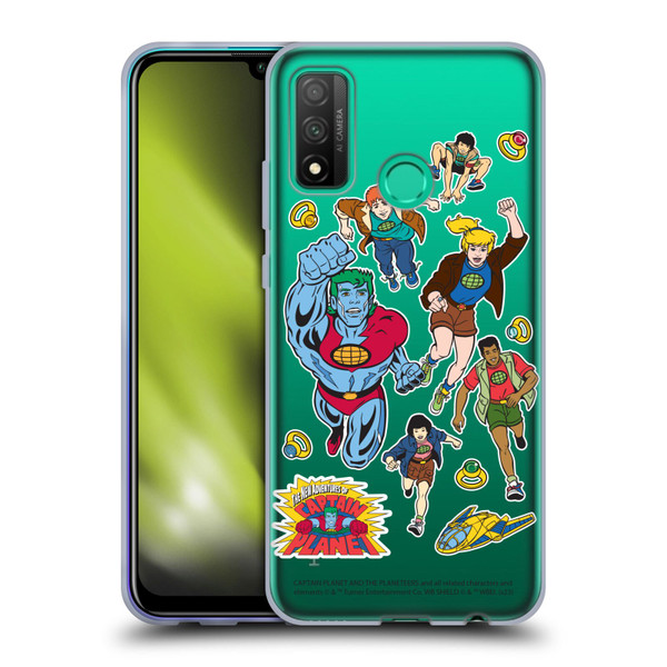 Captain Planet And The Planeteers Graphics Planeteers Soft Gel Case for Huawei P Smart (2020)