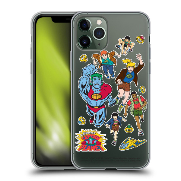 Captain Planet And The Planeteers Graphics Planeteers Soft Gel Case for Apple iPhone 11 Pro