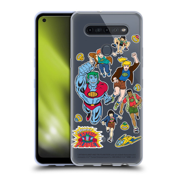 Captain Planet And The Planeteers Graphics Planeteers Soft Gel Case for LG K51S