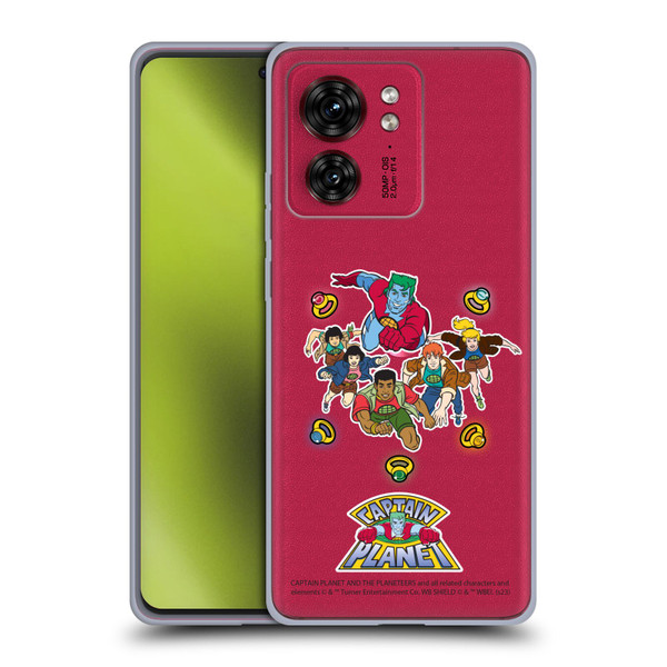 Captain Planet And The Planeteers Graphics Character Art Soft Gel Case for Motorola Moto Edge 40