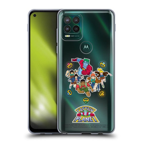 Captain Planet And The Planeteers Graphics Character Art Soft Gel Case for Motorola Moto G Stylus 5G 2021