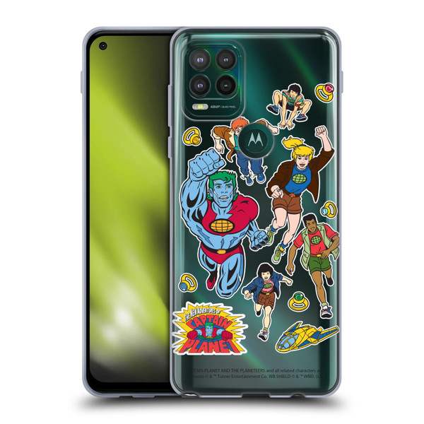 Captain Planet And The Planeteers Graphics Planeteers Soft Gel Case for Motorola Moto G Stylus 5G 2021