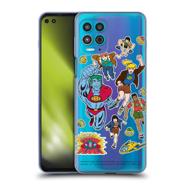 Captain Planet And The Planeteers Graphics Planeteers Soft Gel Case for Motorola Moto G100